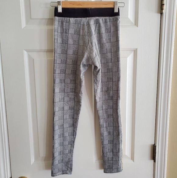 H&M Plaid Leggings size 11-12 Youth - Picture 2 of 5